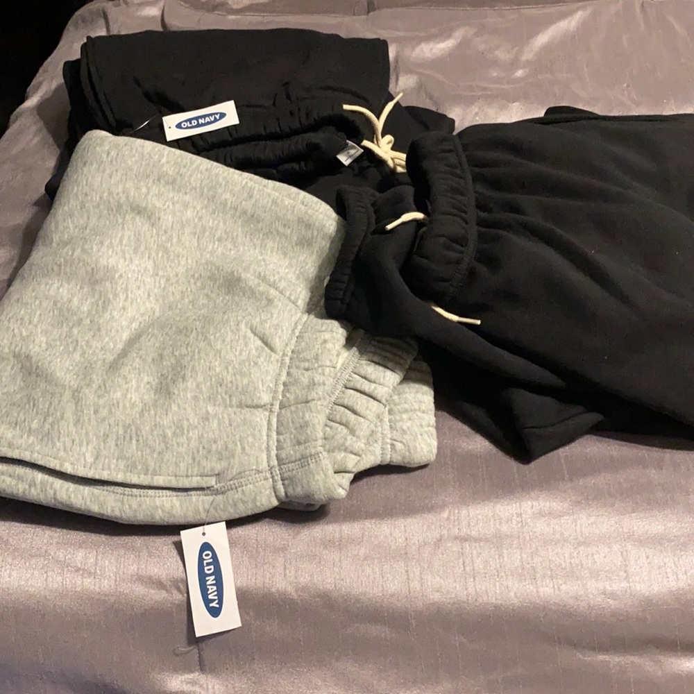 Bundle of 3 Extra High Waisted Vintage Sweatpants from Old Navy